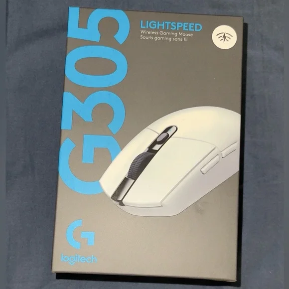G305 LIGHTSPEED WIRELESS GAMING MOUSE WHITE - Picture 1 of 9